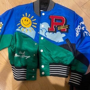 Colorful Varisty Jacket From PoshbyV